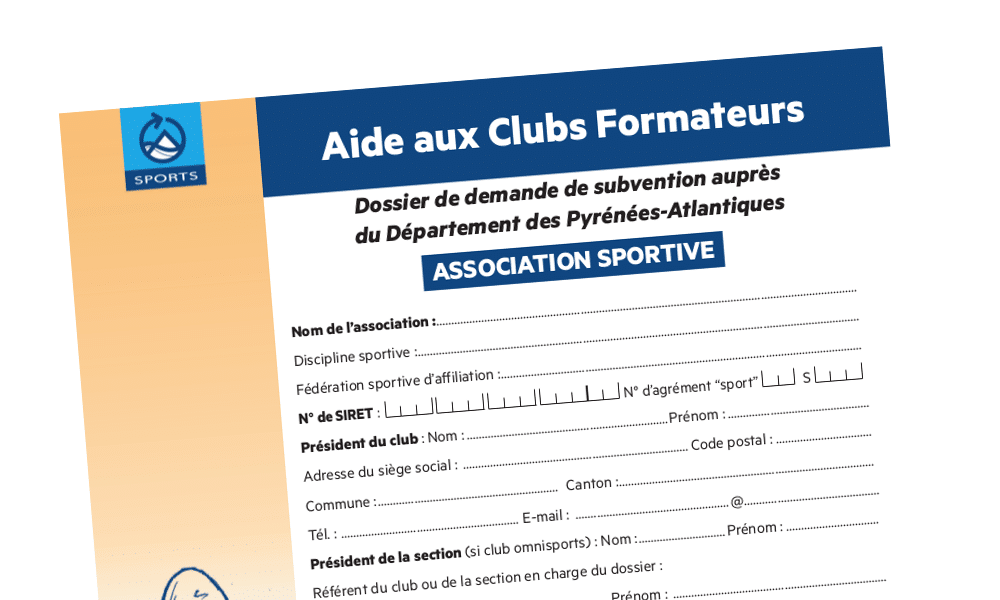 Campagne “Clubs formateurs” 2016
