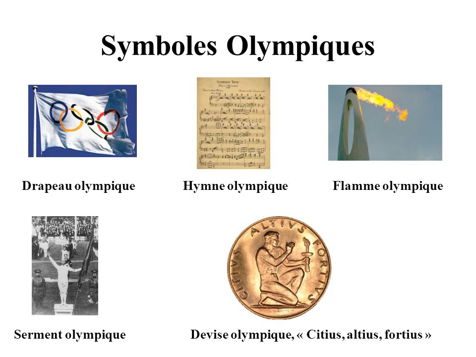 Que signifie le drapeau olympique ?