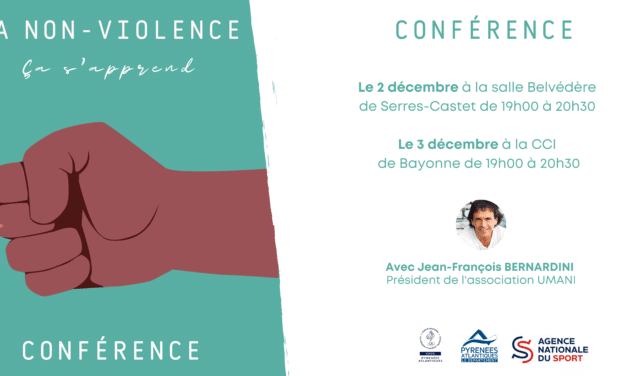 Conférence – La non-violence ça s’apprend